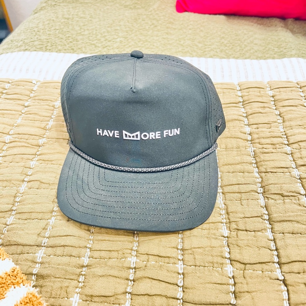 Gray 'Have More Fun' Cap